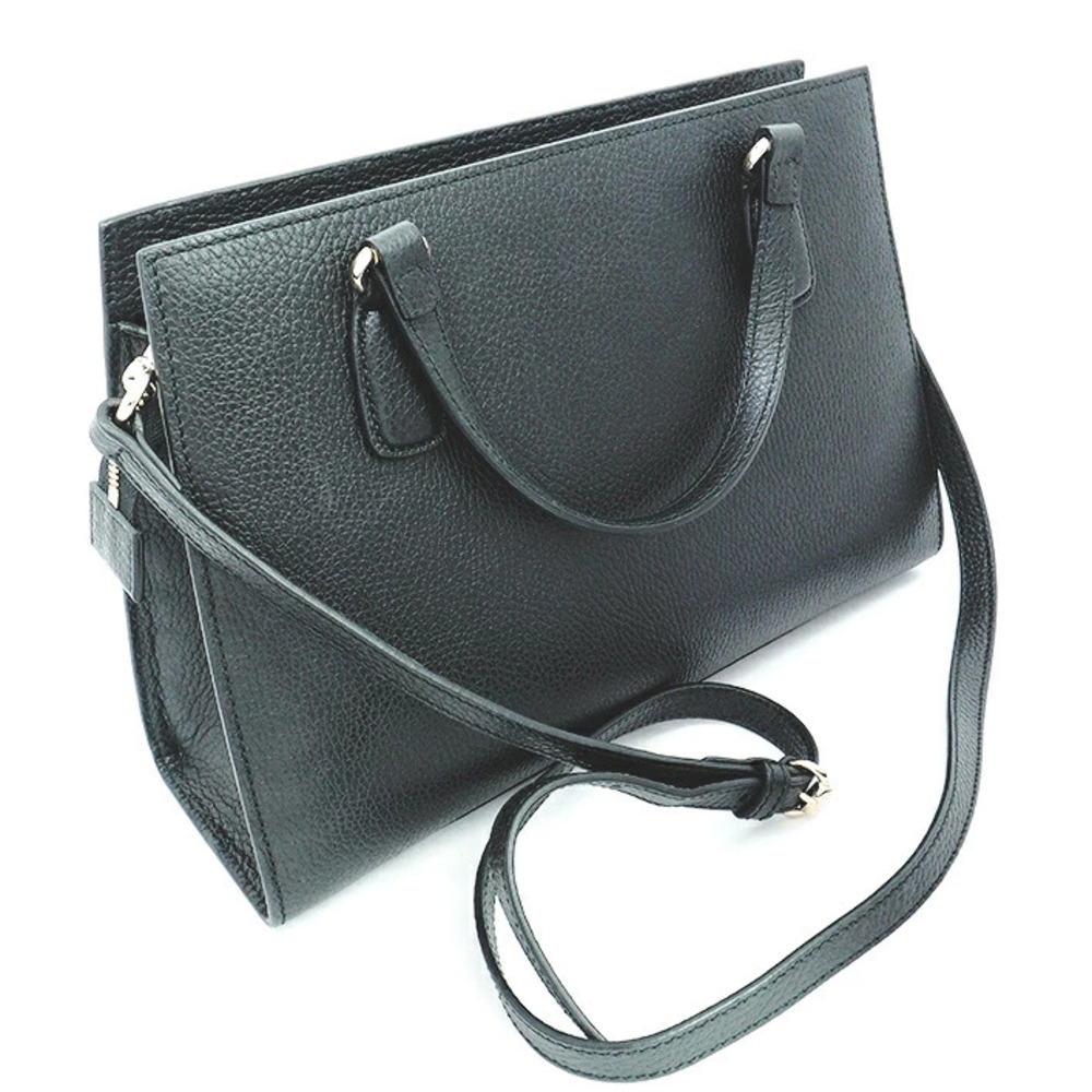 Gucci Black GG Logo Soho Bag Handbag Shoulder